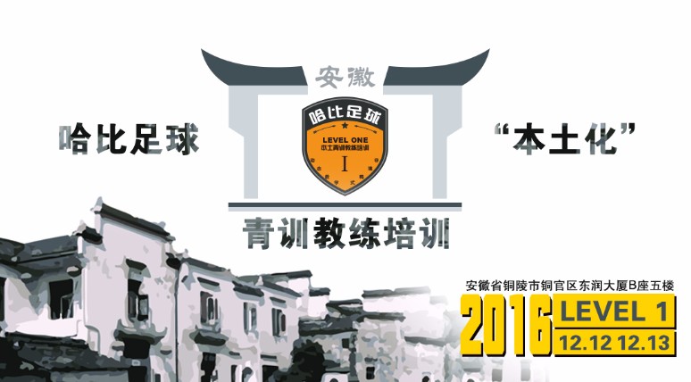 【我爱铜官乐,千年未拟还】哈比足球“本土化”青训教练培训 Level1铜陵站 · 第6期
