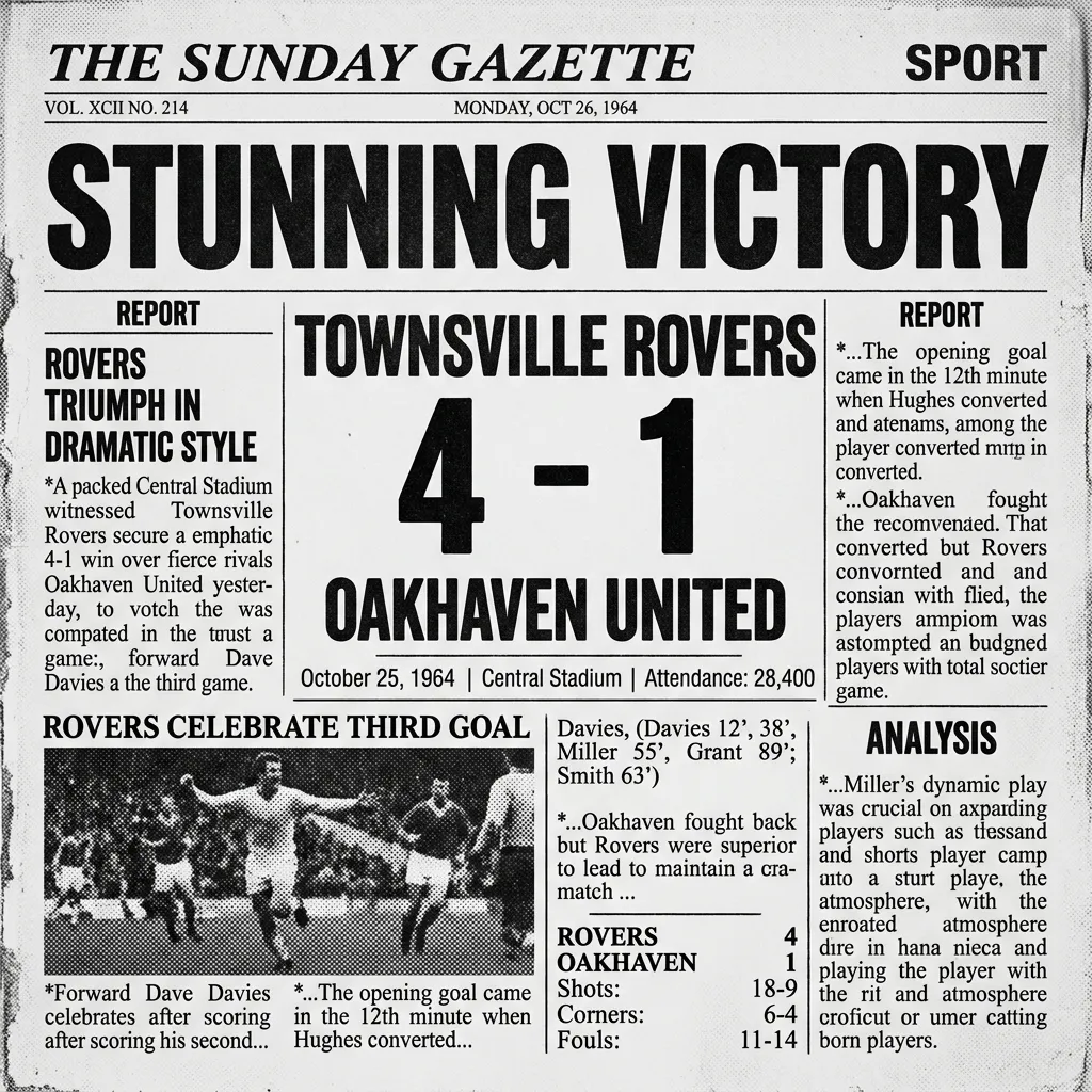 Spielbericht example 5